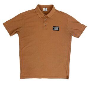 Polo Shirt Clay Tan colour Burberry London Mod style
